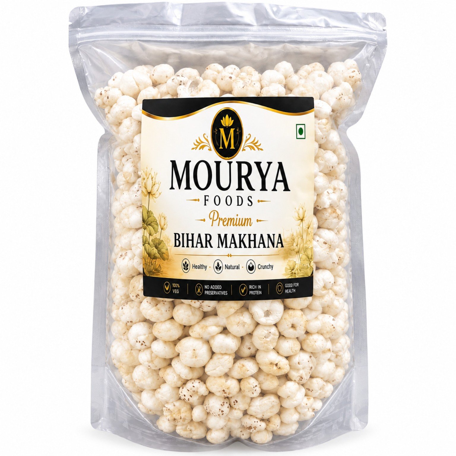 Mourya Foods Premium Bihar Makhana